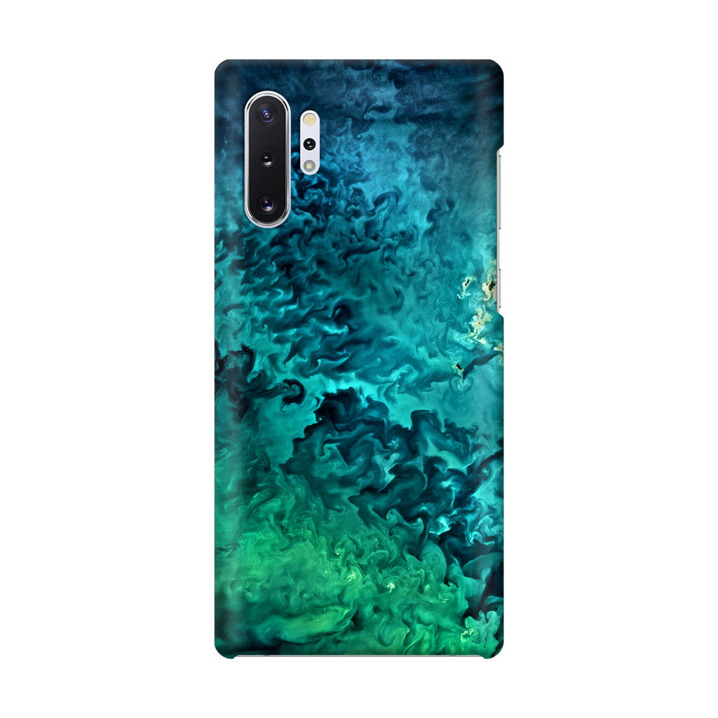 Swirls In The Yellow Sea Galaxy Note 10 Plus Case