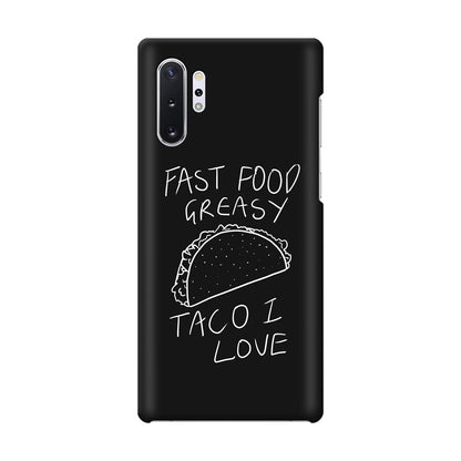 Taco Lover Galaxy Note 10 Plus Case