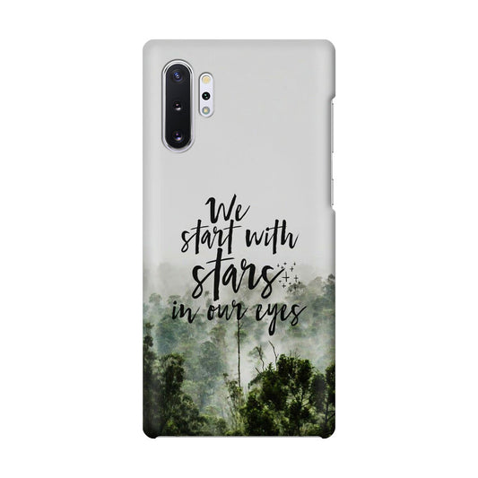 We Start with Stars Galaxy Note 10 Plus Case