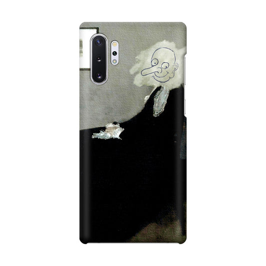 Whistler's Mother by Mr. Bean Galaxy Note 10 Plus Case