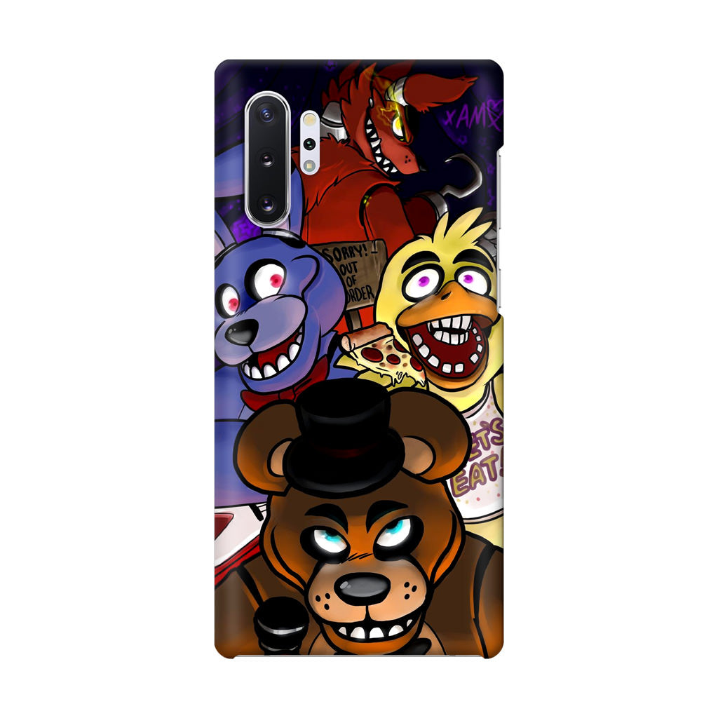 Five Nights at Freddy's Characters Galaxy Note 10 Plus Case