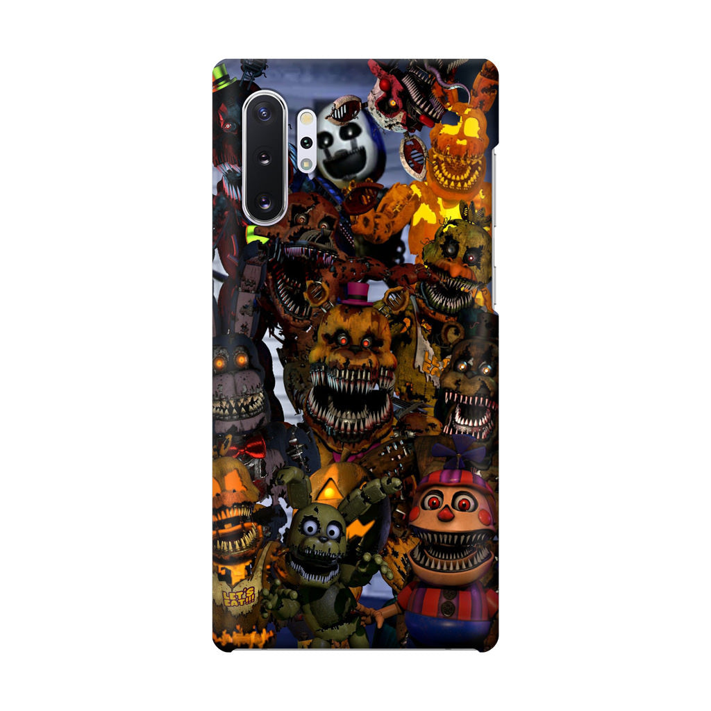 Five Nights at Freddy's Scary Characters Galaxy Note 10 Plus Case