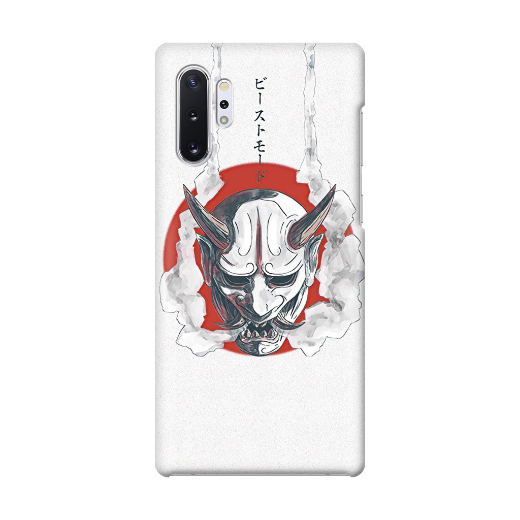 Japanese Oni Mask Galaxy Note 10 Plus Case