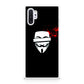 Anonymous Blood Splashes Galaxy Note 10 Plus Case