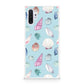 Beach Shells Pattern Galaxy Note 10 Plus Case
