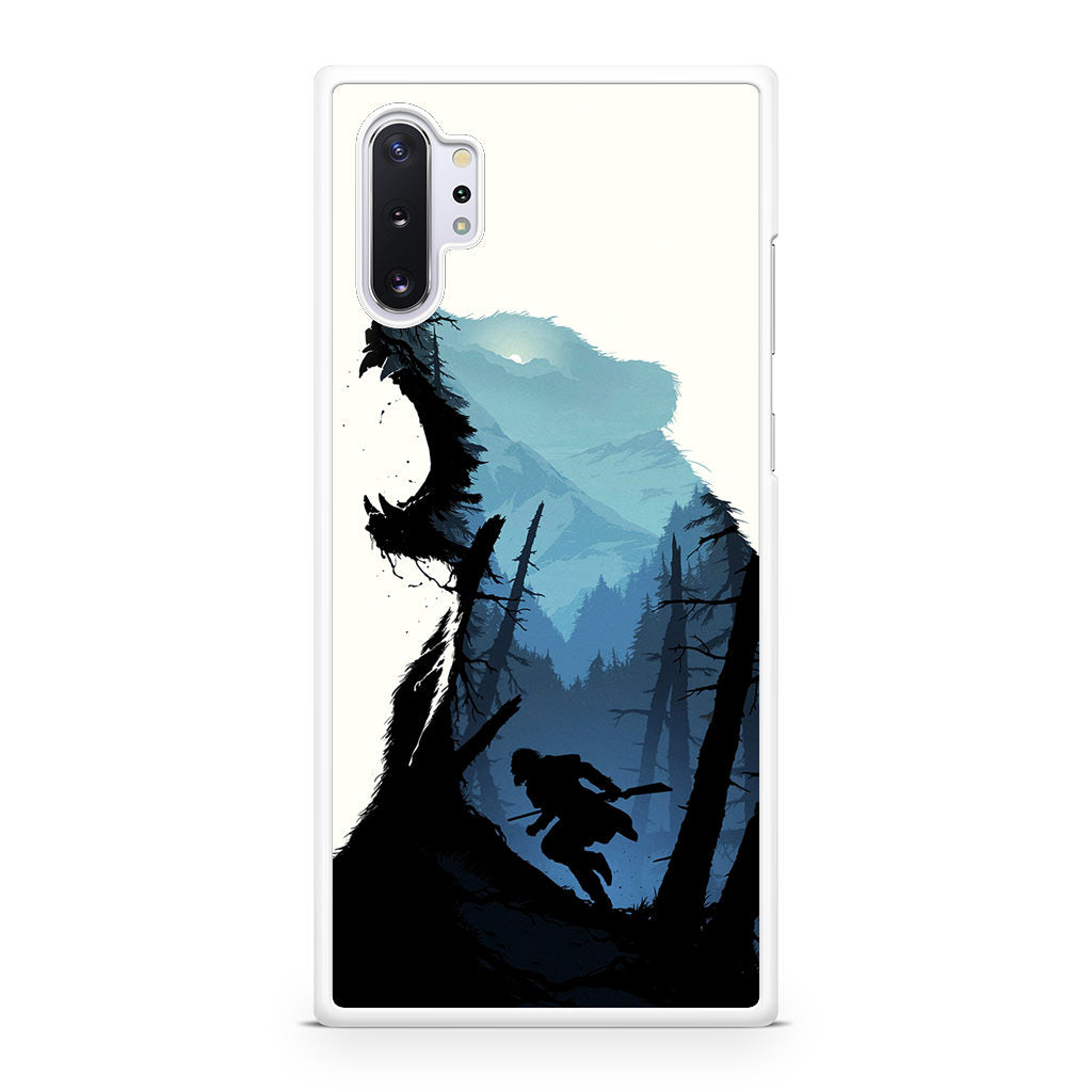 Bear Hunter Art Galaxy Note 10 Plus Case