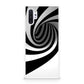 Black and White Twist Galaxy Note 10 Plus Case