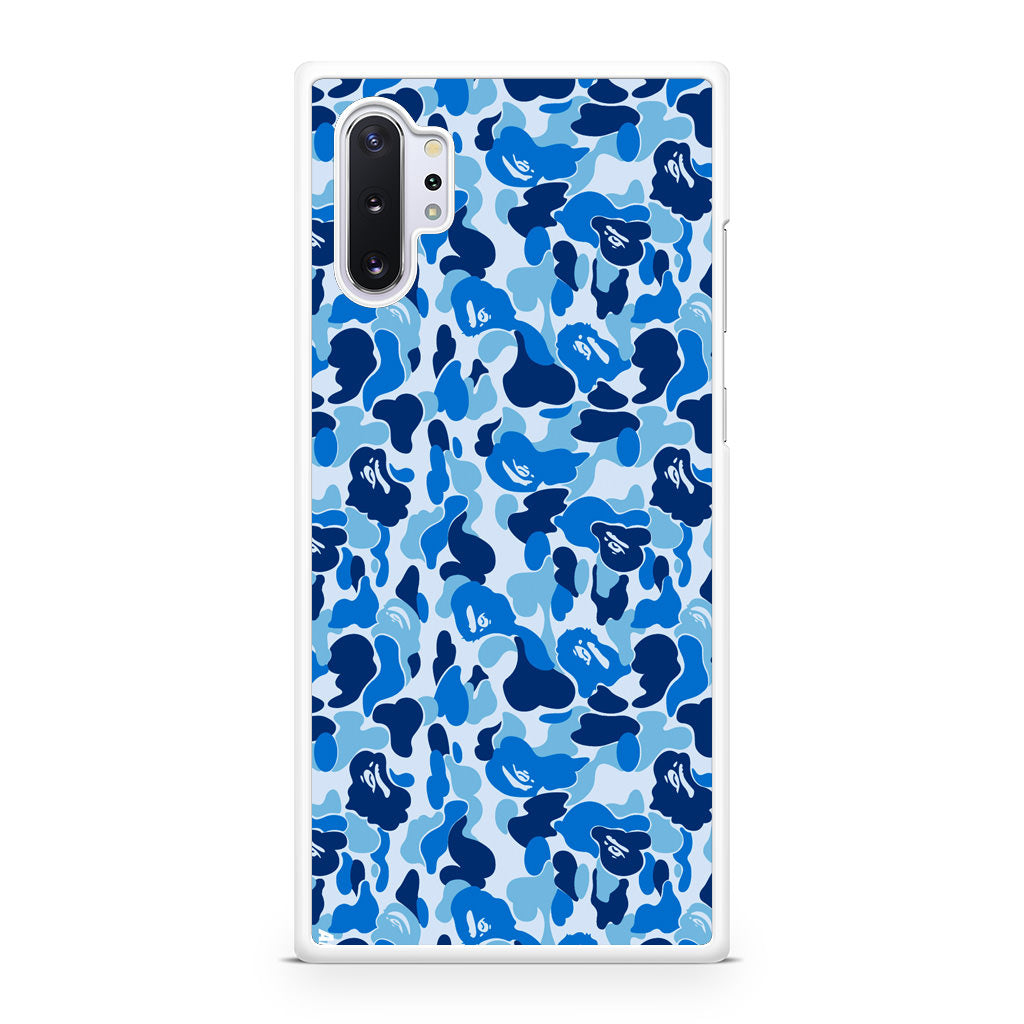 Blue Camo Galaxy Note 10 Plus Case