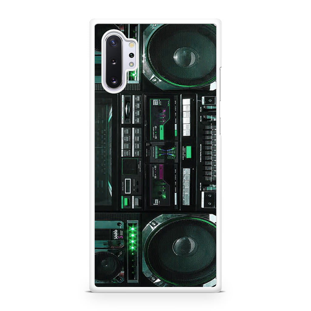 Boombox Blaster Galaxy Note 10 Plus Case