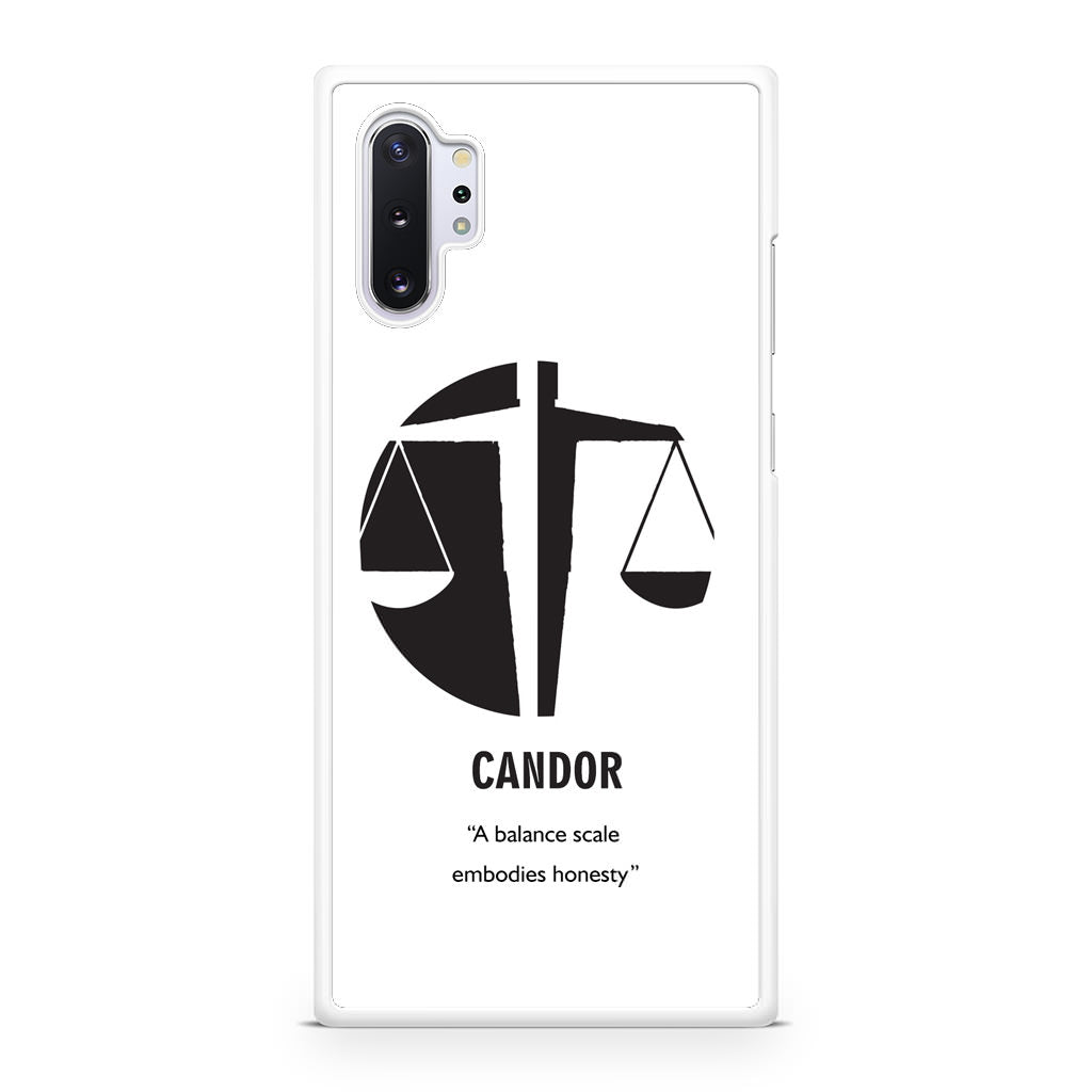 Candor Divergent Faction Galaxy Note 10 Plus Case