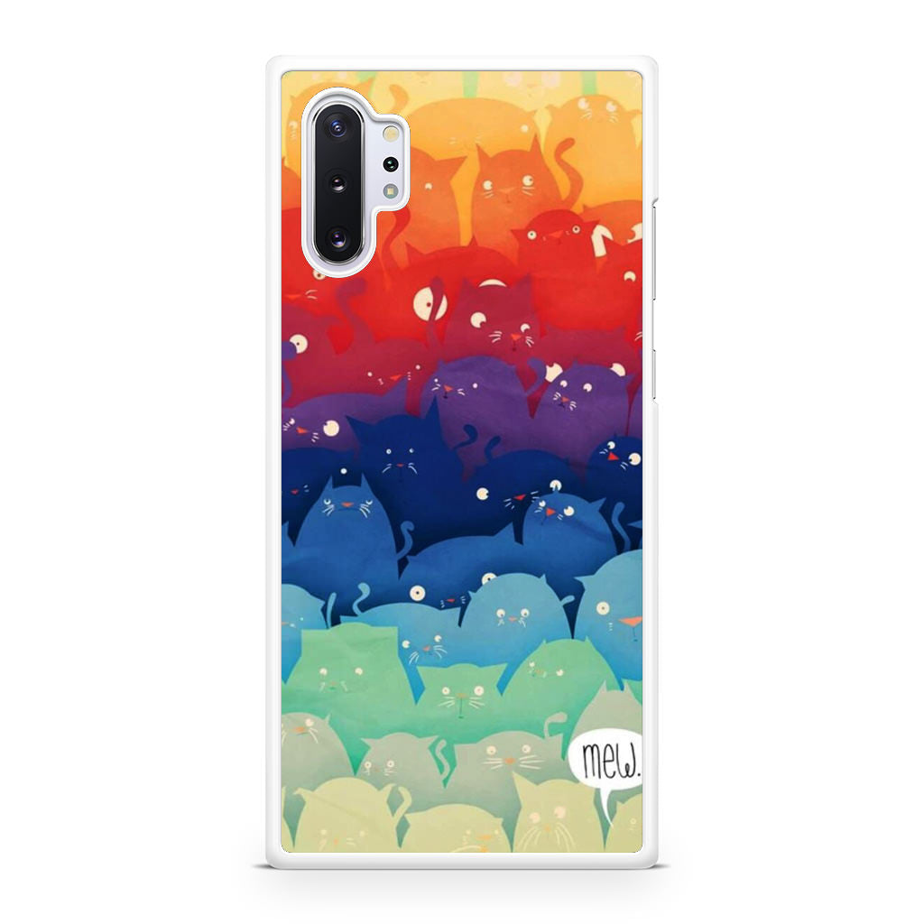 Cats Everywhere Galaxy Note 10 Plus Case