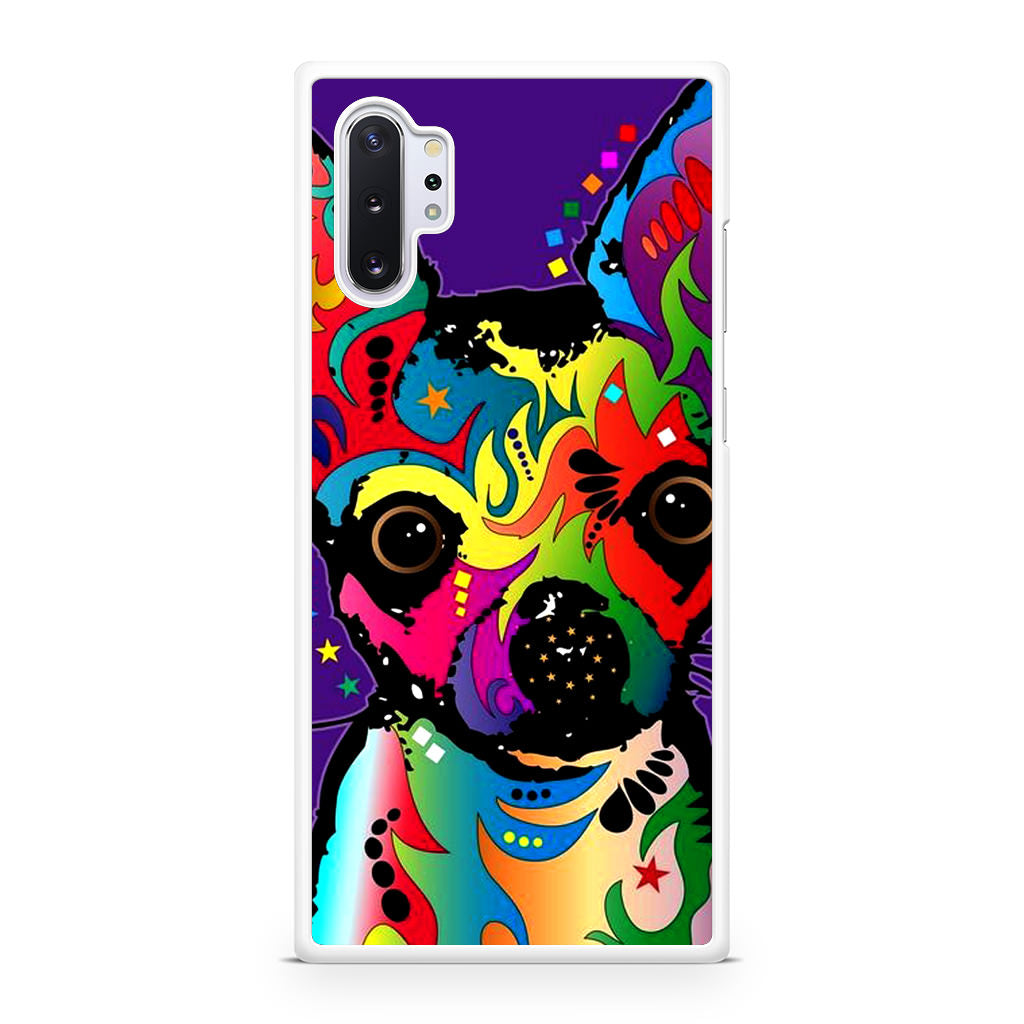 Colorful Chihuahua Galaxy Note 10 Plus Case