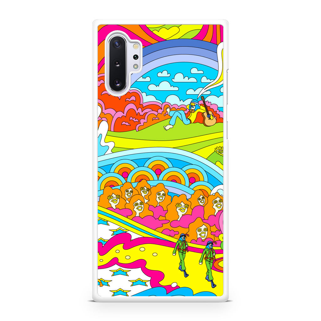 Colorful Doodle Galaxy Note 10 Plus Case