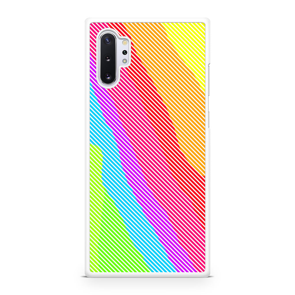 Colorful Stripes Galaxy Note 10 Plus Case