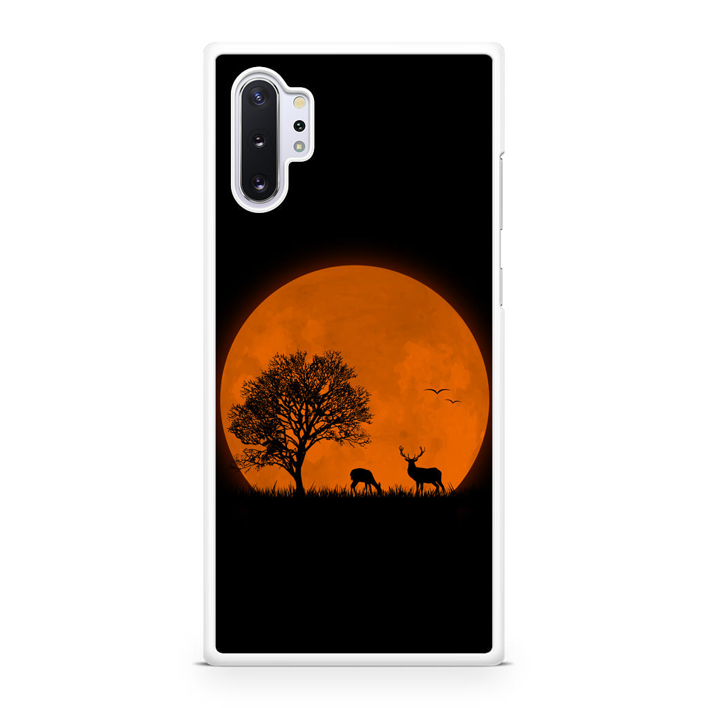 Deer Silhouette Galaxy Note 10 Plus Case