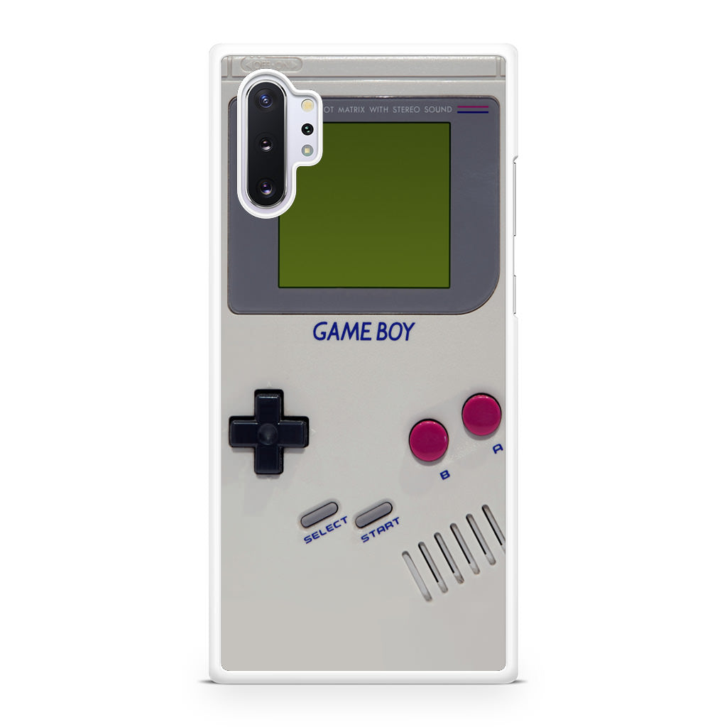 Game Boy Grey Model Galaxy Note 10 Plus Case