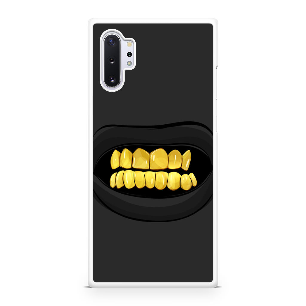 Gold Grillz Galaxy Note 10 Plus Case