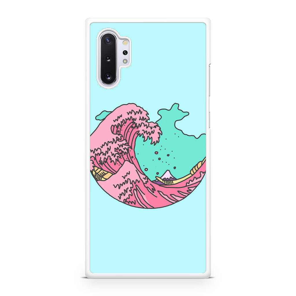 Japanese Pastel Wave Galaxy Note 10 Plus Case