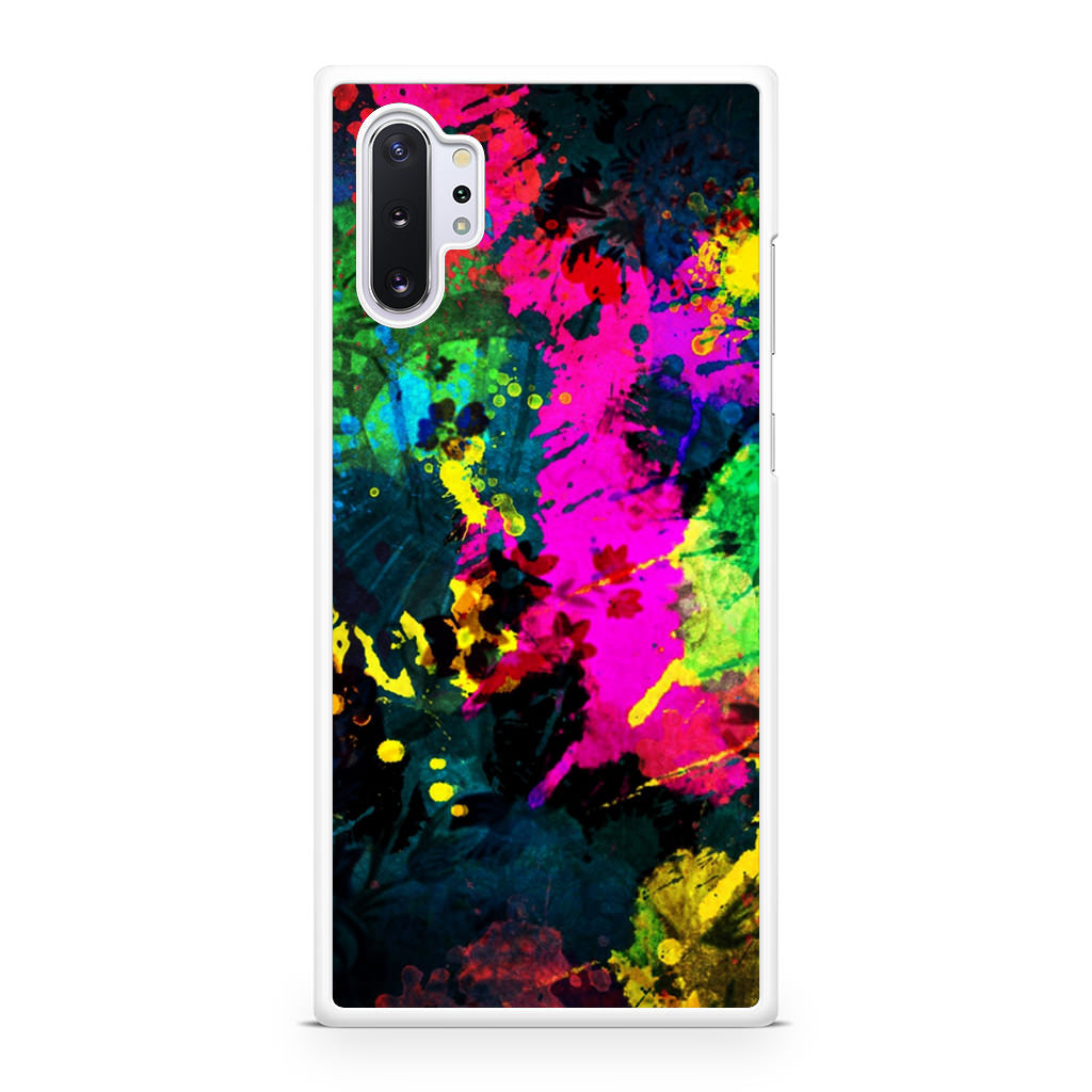 Mixture Colorful Paint Galaxy Note 10 Plus Case