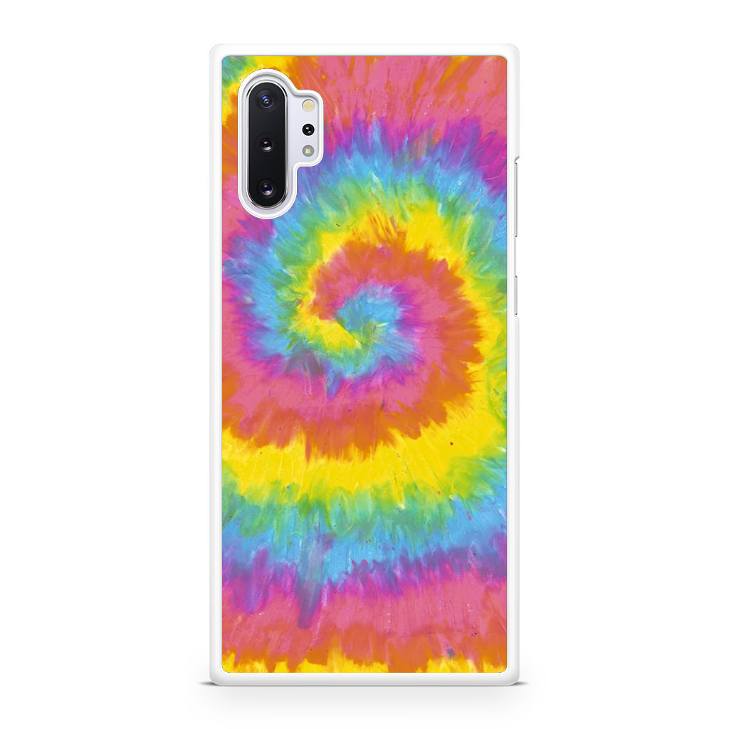 Pastel Rainbow Tie Dye Galaxy Note 10 Plus Case