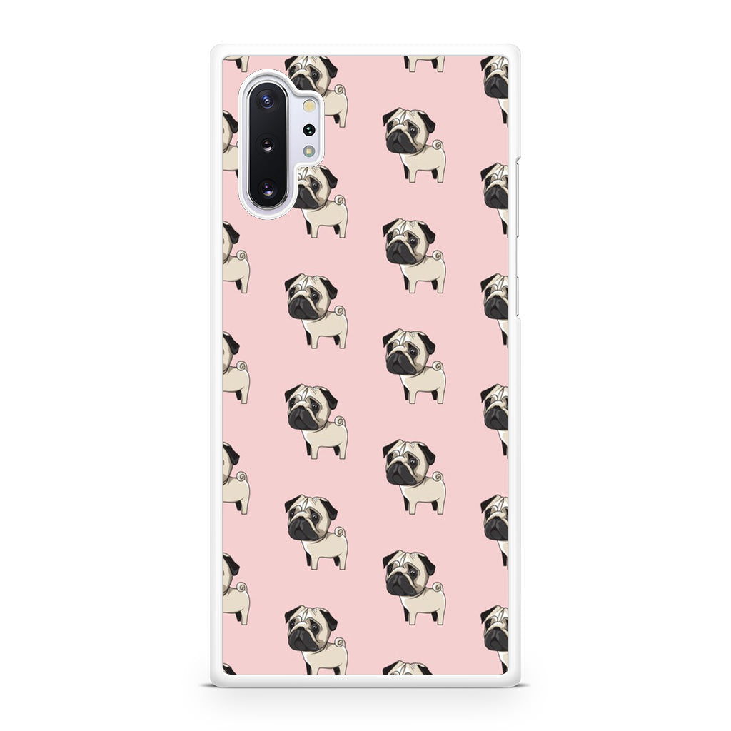 Pugs Pattern Galaxy Note 10 Plus Case