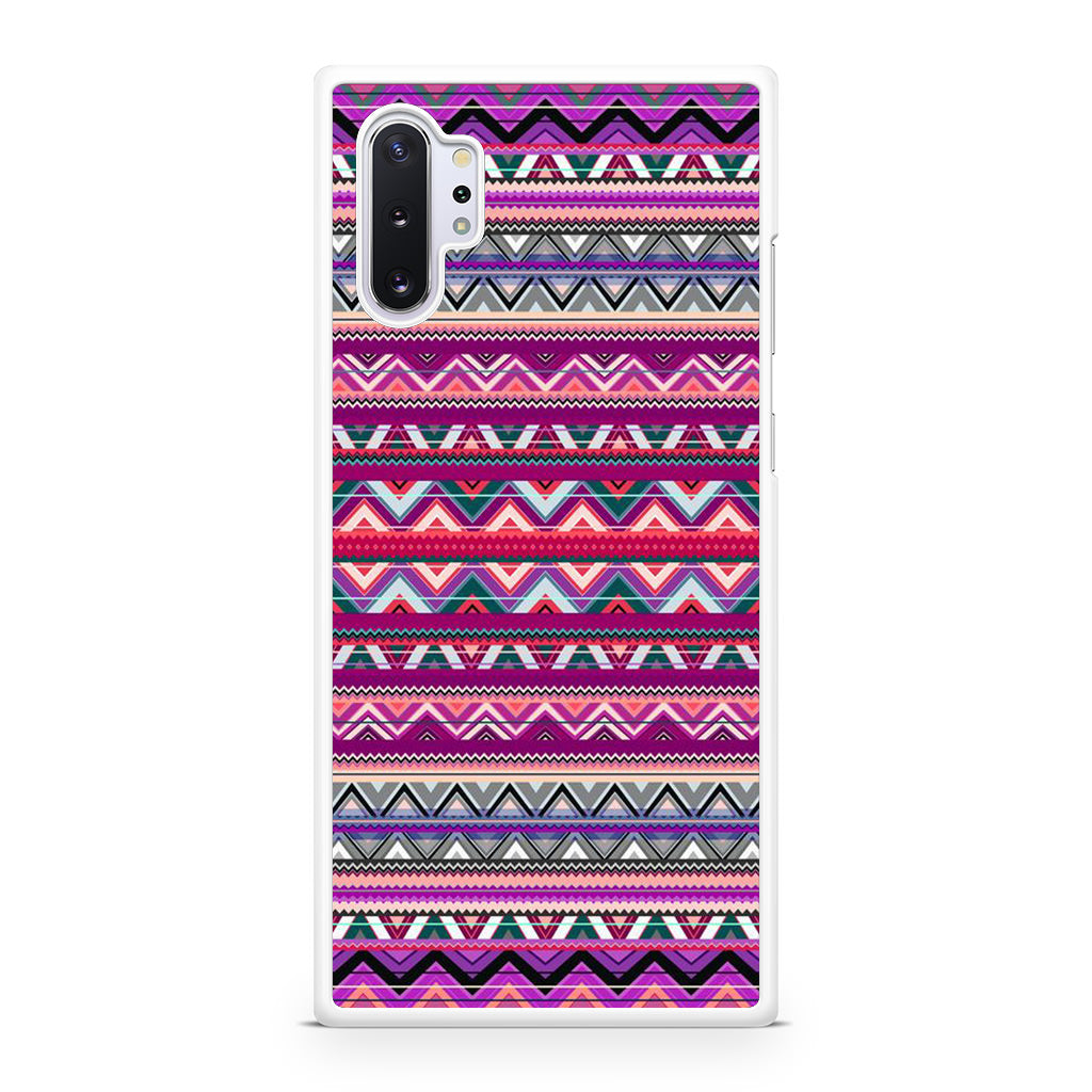 Purple Aztec Art Galaxy Note 10 Plus Case