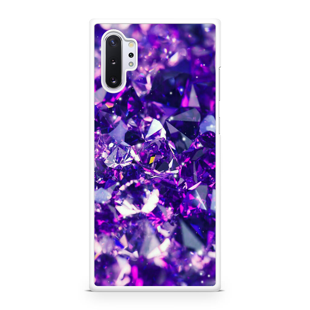 Purple Crystal Galaxy Note 10 Plus Case