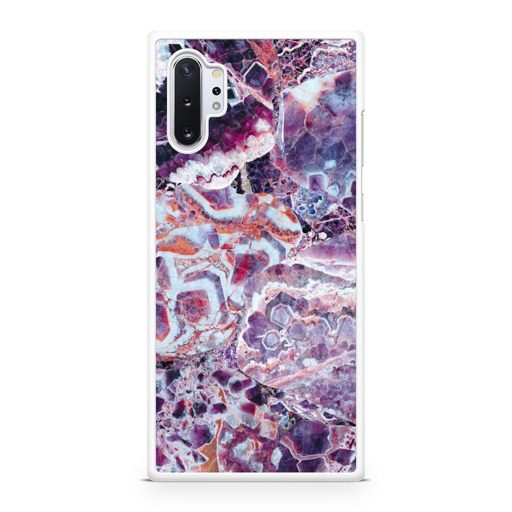 Purple Marble Galaxy Note 10 Plus Case