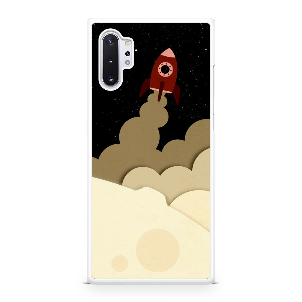 Rocket Ship Galaxy Note 10 Plus Case