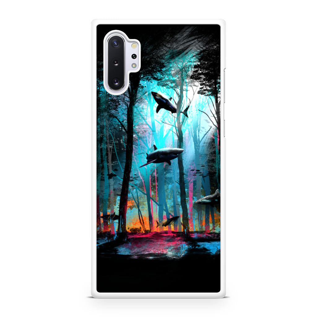 Shark Forest Galaxy Note 10 Plus Case