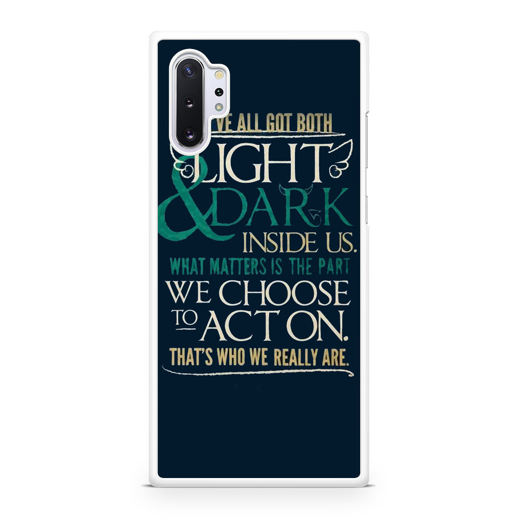 Sirius Black Quotes Galaxy Note 10 Plus Case