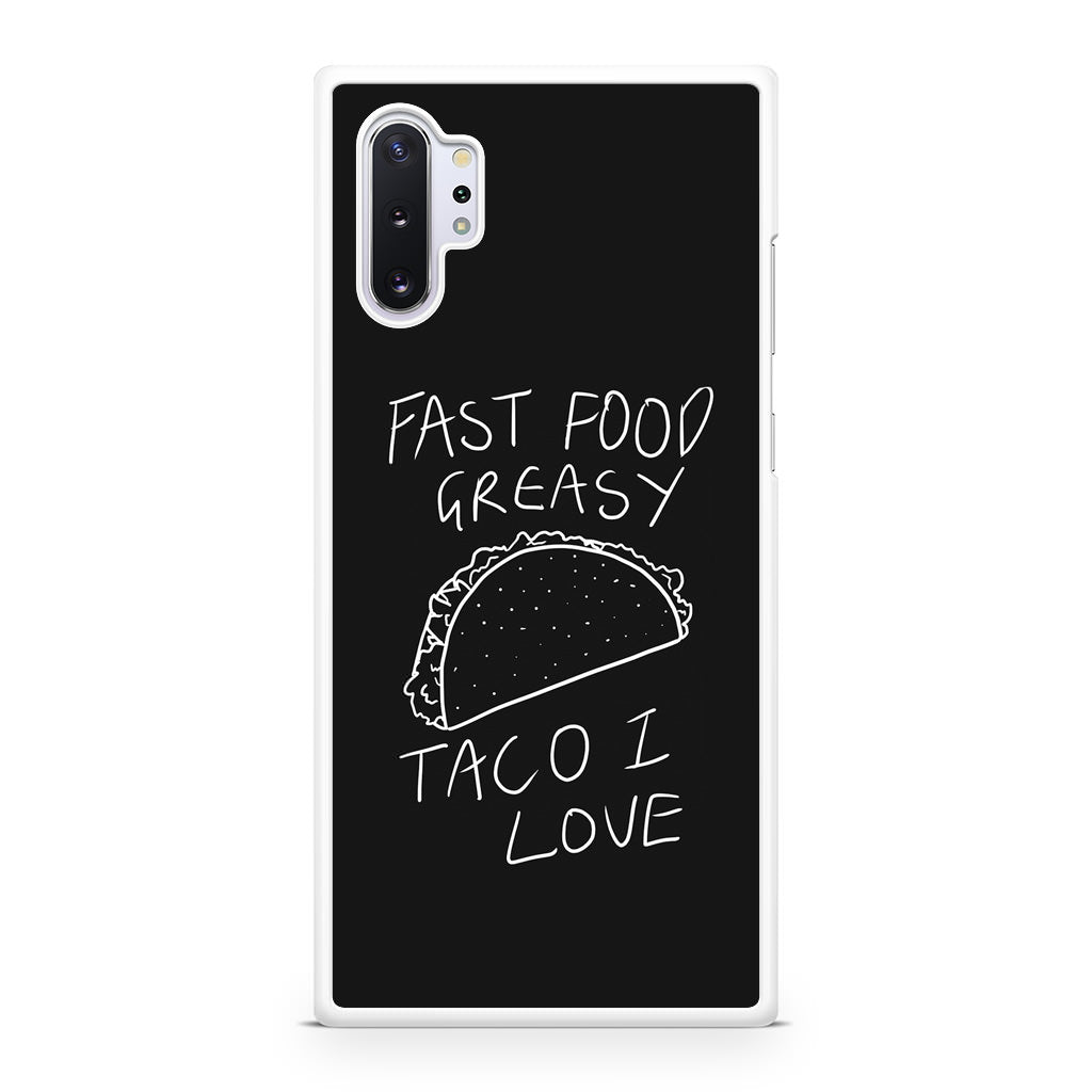 Taco Lover Galaxy Note 10 Plus Case