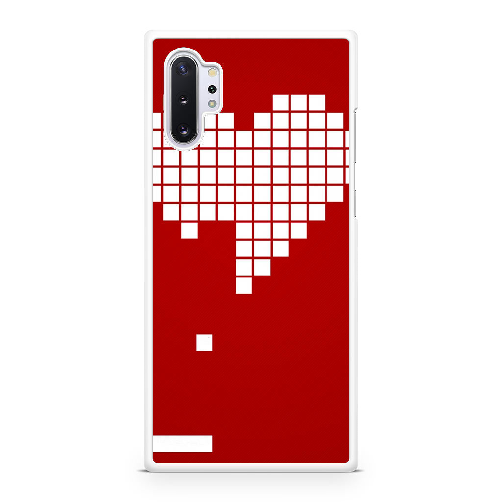 Tetris Heart Galaxy Note 10 Plus Case