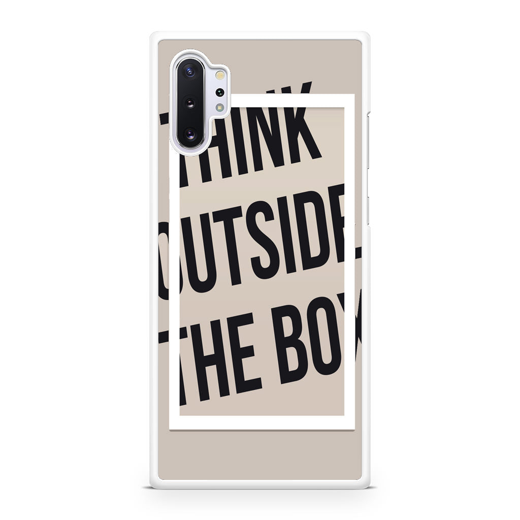 Think Outside The Box Galaxy Note 10 Plus Case