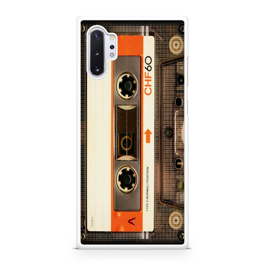 Vintage Audio Cassette Galaxy Note 10 Plus Case