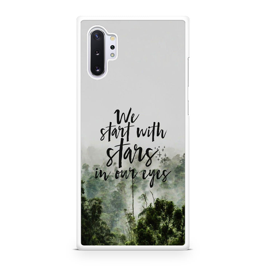 We Start with Stars Galaxy Note 10 Plus Case