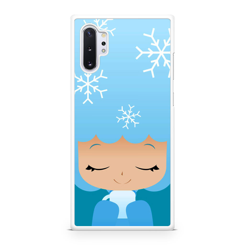 Winter Afro Girl Galaxy Note 10 Plus Case