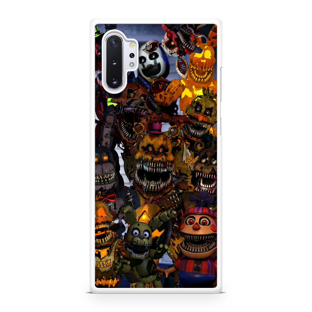 Five Nights at Freddy's Scary Characters Galaxy Note 10 Plus Case