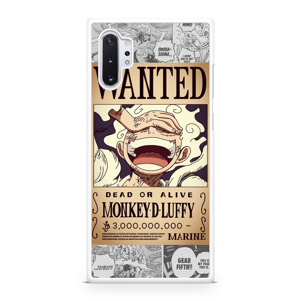 Gear 5 Wanted Poster Galaxy Note 10 Plus Case