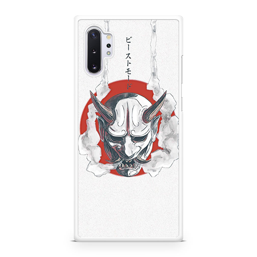 Japanese Oni Mask Galaxy Note 10 Plus Case