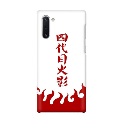 4th Hokage Cloak Galaxy Note 10 Case