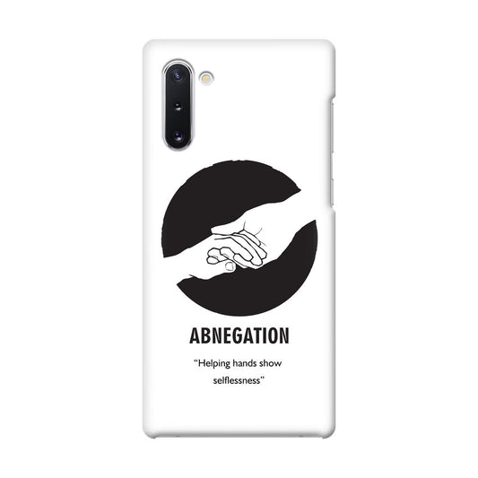 Abnegation Divergent Faction Galaxy Note 10 Case