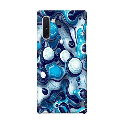 Abstract Art All Blue Galaxy Note 10 Case