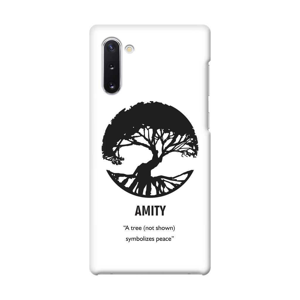 Amity Divergent Faction Galaxy Note 10 Case