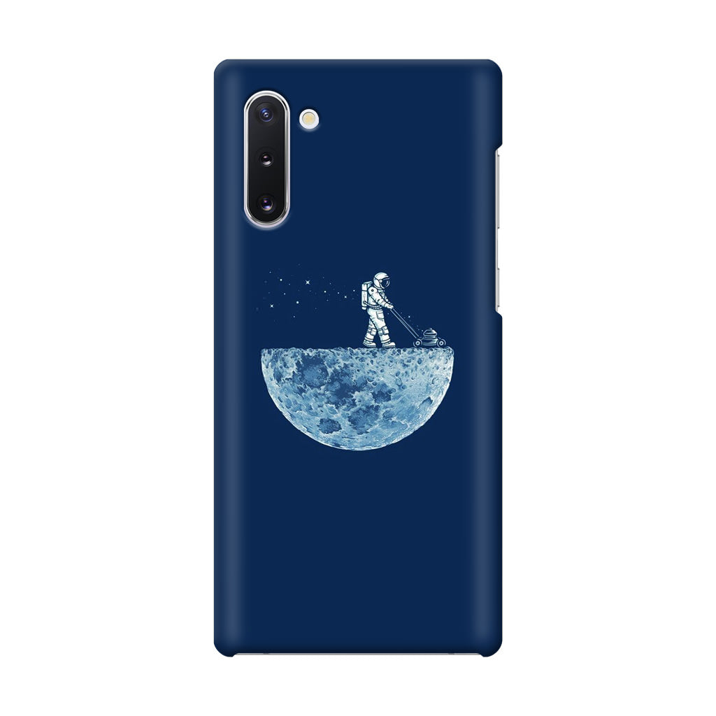 Astronaut Mowing The Moon Galaxy Note 10 Case