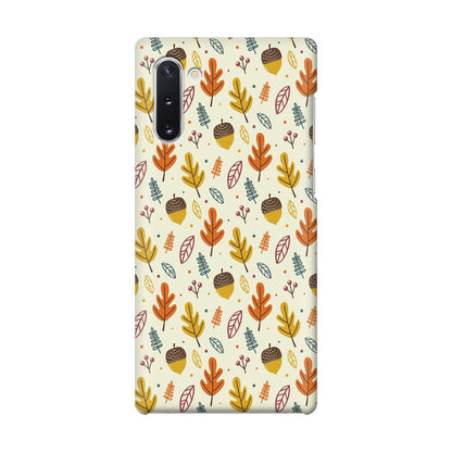 Autumn Things Pattern Galaxy Note 10 Case