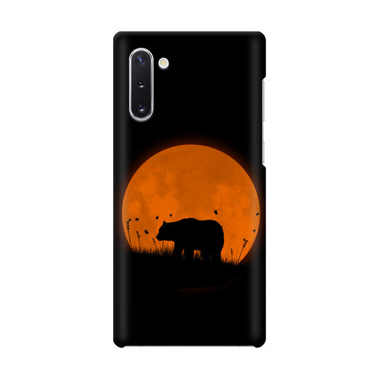 Bear Silhouette Galaxy Note 10 Case