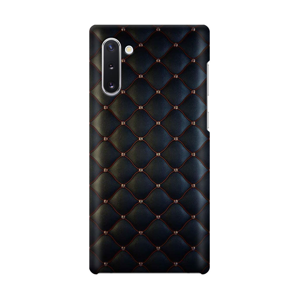 Black Royal Pattern Galaxy Note 10 Case