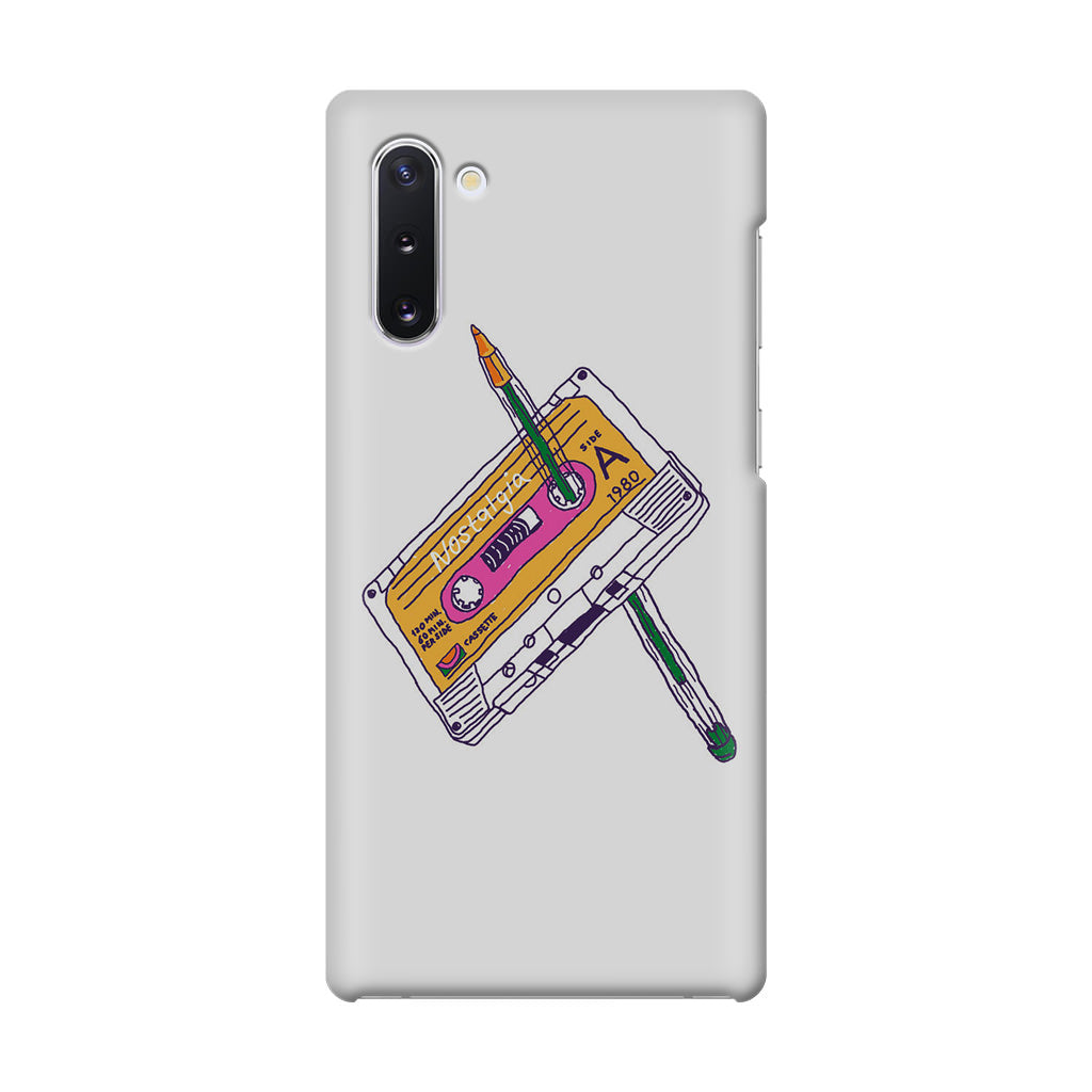 Cassete Tape Old Galaxy Note 10 Case