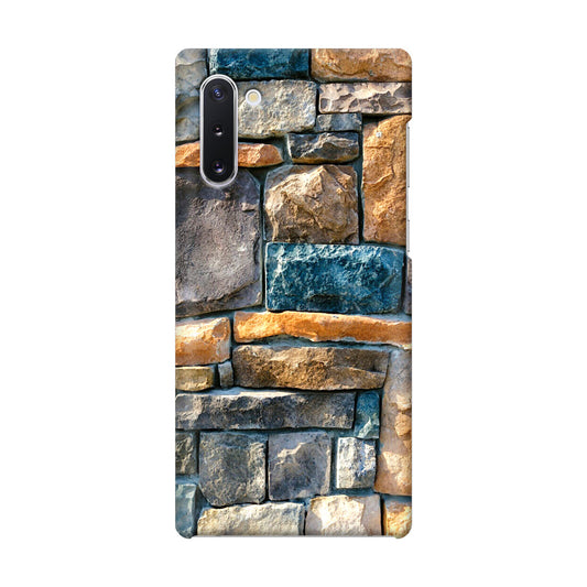 Colored Stone Piles Galaxy Note 10 Case